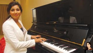 Shreya Ghoshal and the piano