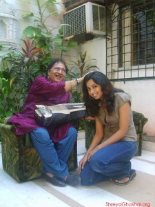 Shreya Ghoshal at home