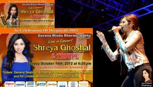 Shreya Ghoshal â€“ Live in concert Guyana