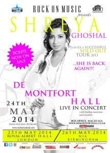Shreya-Ghoshal-Live -in-UK